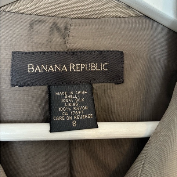 Banana Republic Women's Silk Utility Jacket - Picture 5 of 7